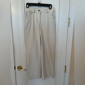 Lululemon City Sleek 5 pocket high rise wide leg 7/8 length pant, NWOT Sz 25